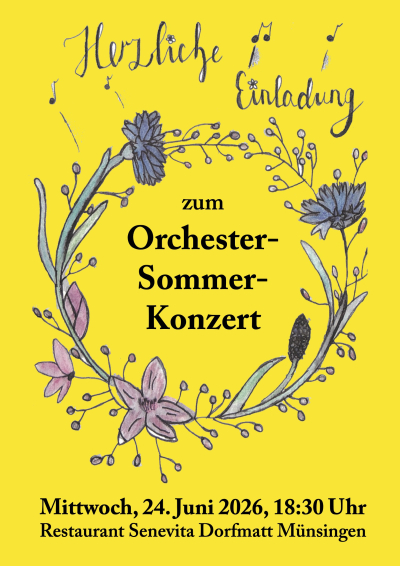 Sommerkonzert MSA Ensembles