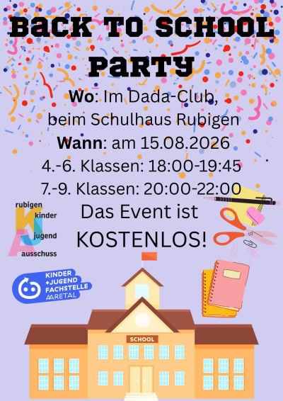 Back-to-school-Party im Dada