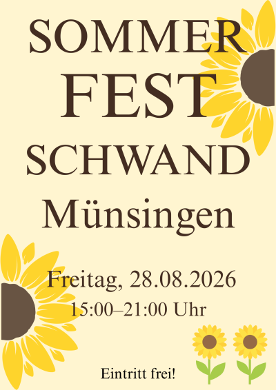 Sommerfest Schwand Münsingen